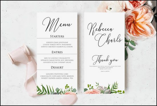 Menu personalizzati